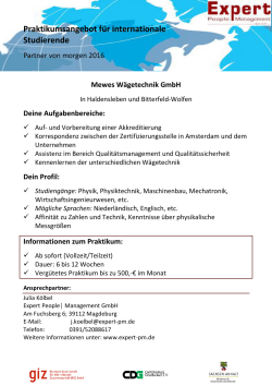 Mewes Wägetechnik GmbH
