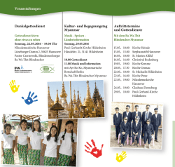 Dunkelgottesdienst Auftrittstermine und Gottesdienste