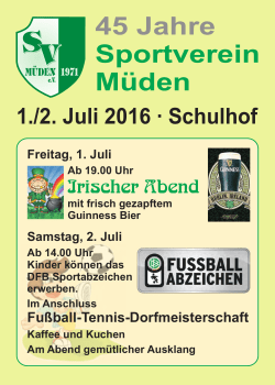 Infos findet ihr hier - SG M&uuml;den / Moselkern