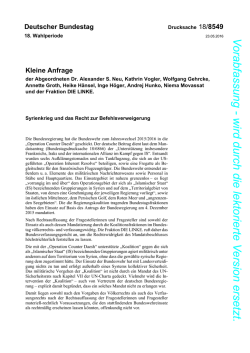 Drucksache 18/8549 - DIP