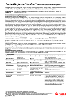 Duo Memory Express Zertifikat auf die Aktien von Danone