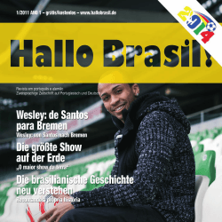 Hallo Brasil 1 2011 - A revista “Hallo Brasil!”