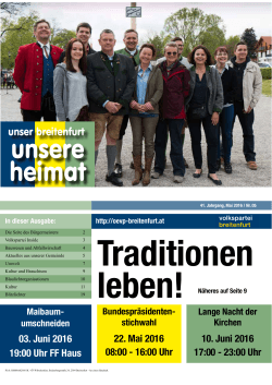 unsere heimat - Volkspartei Breitenfurt