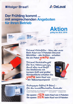 Aktion - Holger Braaf GmbH
