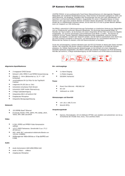 IP Camera Vivotek FD8161