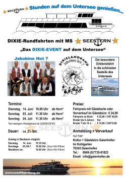 DIXIE-Rundfahrten mit MS
