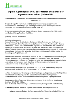 Dieses Stellenangebot als PDF speichern