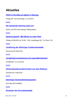 Home: Gemeinde Gilching