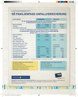 G&uuml;nstiger Versicherungsschutz