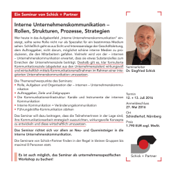 Interne Unternehmenskommunikation