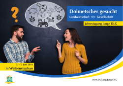 Dolmetscher gesucht