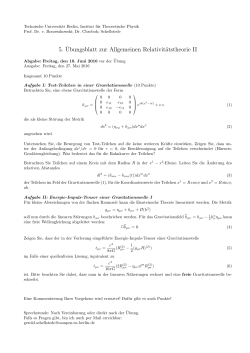 PDF, 124,5 KB - Institut für Theoretische Physik