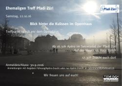Ehemaligen Treff Pfadi Z&uuml;ri