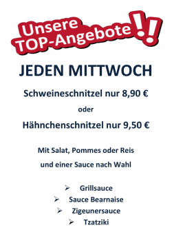 jeden mittwoch