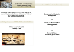 Zusätzlich zur Auswahl