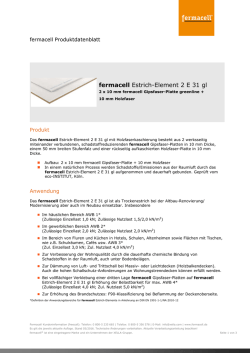 fermacell Estrich-Element 2 E 31 gl