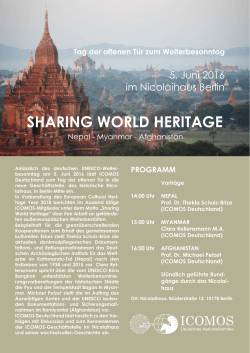 sharing world heritage