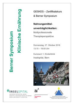 Nahrungsmittelunverträglichkeiten