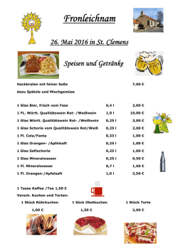 geht es zur Speisekarte.
