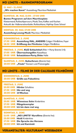No Limits - Filmfest der Inklusion - Wiesbaden