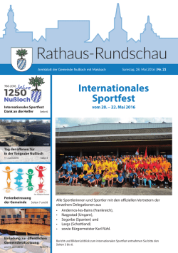 Internationales Sportfest