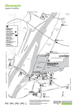 Lageplan Elbauenpark Elbauenpark