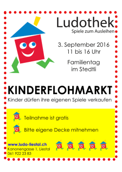 KINDERFLOHMARKT