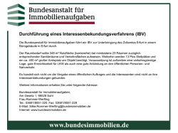 IBV in Erfurt - Bundesanstalt f&uuml;r Immobilienaufgaben