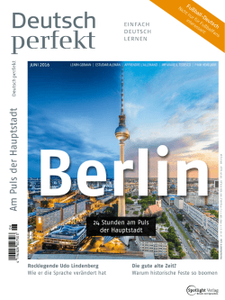 Deutsch perfekt