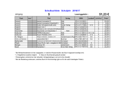 Schulbücher für die 5. Klassen