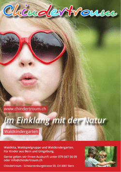 Im Einklang mit der Natur