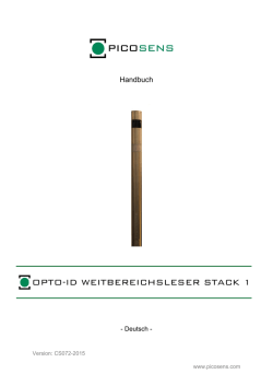 Car-ID Leser Stack - OPTO-ID