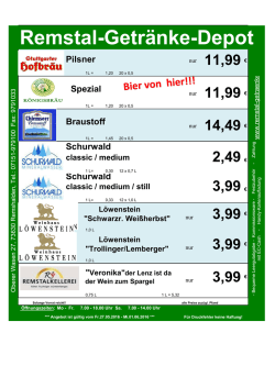 herunterladen - Remstal Getr&auml;nke Depot