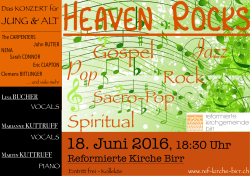 Konzert am 18. Juni 2016, 18.30 Uhr, Kirche Birr