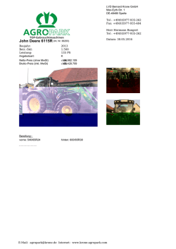 John Deere 6115R(Int. Nr. 66293)