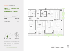 HAUS 2 | 5. Obergeschoss WE 2.5.113 4 Zimmer | ca. 128,2 m&sup2;