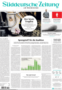 Leseprobe zum Titel: Süddeutsche Zeitung (21.05.2016)