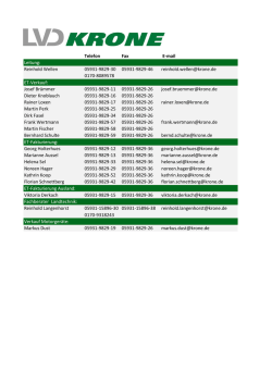 Telefon Fax E-mail Reinhold Wellen 05931-9829-30 05931
