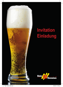 Invitation Einladung