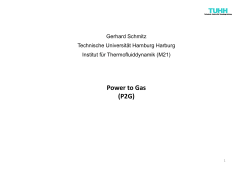 Power to Gas (P2G) - SolarZentrum Hamburg