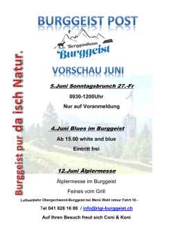 Informationen  - Berggasthaus RIGI
