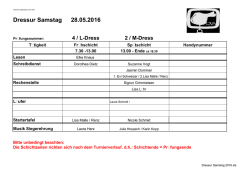 Dressur Samstag 06.06.2015 28.05.2016
