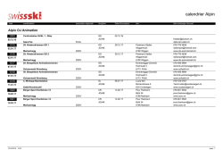 calendrier Alpin