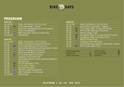 programm - Bike Days