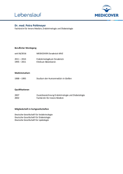 Dr. med. Petra Pohlmeyer