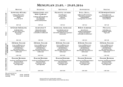 Menuplan W21 als PDF - timeout Restaurant Lenzburg