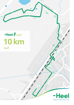 10km Lauf Streckenplan