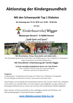 Info Flyer - Diabetes-Power-Kids-Kur