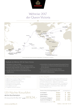 Queen Victoria - Queen Mary 2