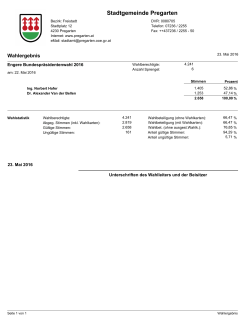 Stadtgemeinde Pregarten